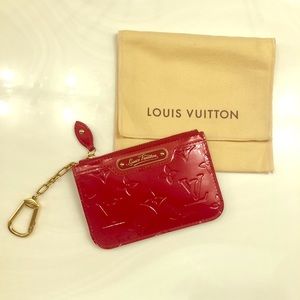 Authentic Louis Vuitton card case/key ring